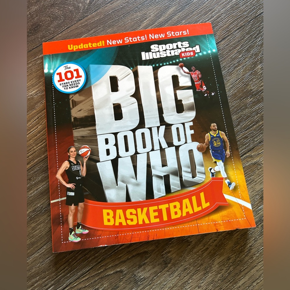NEW Sports Illustrated Kids Big Book of Who Basketball